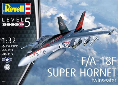 03847  авиация  F/A-18F Super Hornet  (1:32) 4009803038476