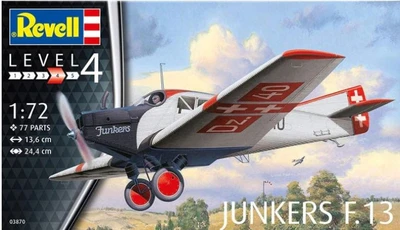 03870  авиация  Junkers F.13  (1:72) 4009803038704