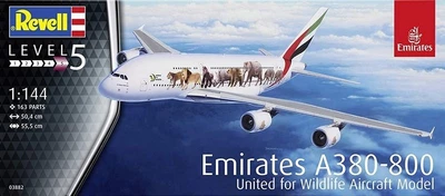 03882  авиация  Airbus A380-800 Emirates "Wild Life"  (1:144) 2000000176185