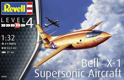 03888  авиация  Bell X-1 Supersonic Aircraft  (1:32) 4009803038889