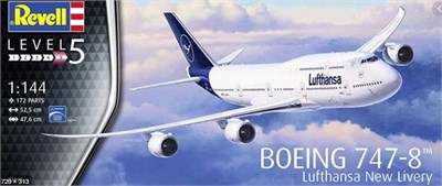 03891  авиация  Boeing 747-8 'Lufthansa' New Livery  (1:144) 2000000104034