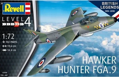 03908  авиация  Hawker Hunter FGA.9  (1:72) 2000000153612