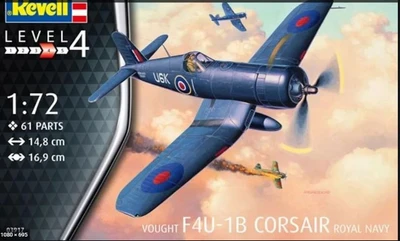 03917  авиация  Vought F4U-1B Corsair Royal Navy  (1:72) 2000000153636