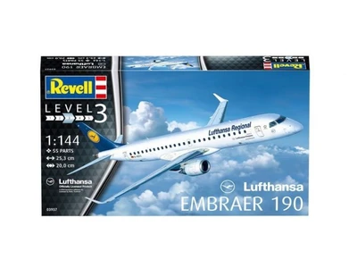 03937  авиация  Embraer 190 Lufthansa  (1:144) 4009803039374