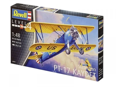 03957  авиация  Stearman P-17 Kaydet  (1:48) 4009803039572