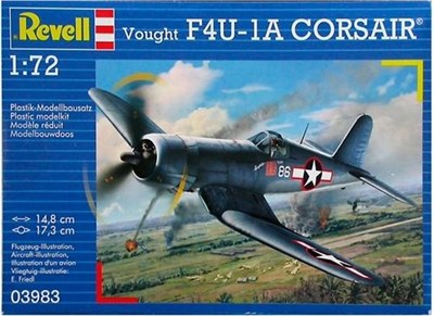 03983  авиация  Vought F4U-1A Corsair  (1:72) 2000000153865
