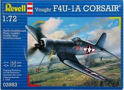 03983  авиация  Vought F4U-1A Corsair  (1:72) 2000000153865
