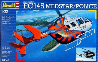 04648  авиация  Eurocopter EC145 MEDSTAR/POLICE  (1:32) 4009803046488