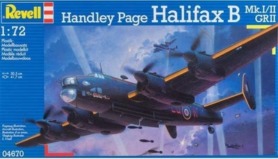 04670  авиация  Handley Page Halifax Mk.I/II  (1:72) 2000000132884