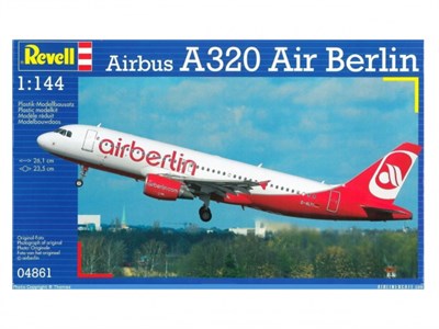 04861  авиация  Airbus A320 Air Berlin  (1:144) 4009803048611