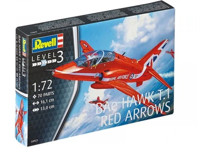 04921  авиация  BAe HAWK T.1 RED ARROWS  (1:72) 2000000153940