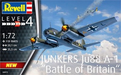 04972  авиация  Junkers Ju-88 A-1 "Battle of Britain"  (1:72) 4009803049724