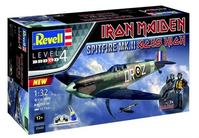05688  авиация  Spitfire Mk.II "Aces High" Iron Maiden Set  (1:32) 4009803056883