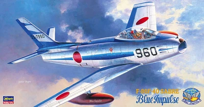 07215  авиация  F-86F-40 Sabre 'Blue Impulse'  (1:48) 4967834072152