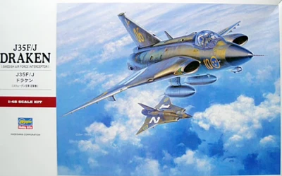 07241  авиация  J35F/J Draken  (1:48) 4967834072411