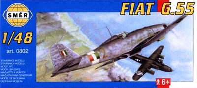 0802  авиация  Fiat G. 55 (1:48) 8594877008020