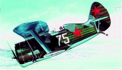 0832  авиация  I-153 Chayka (1:72) 2000002114314