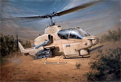 0833  авиация  AH-1W SUPERCOBRA (1:48) 2000002112990