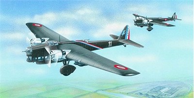 0845  авиация  Amiot 143 (1:72) 8594877008457