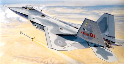 0850  авиация  F-22 Raptor (1:48) 2000002096511