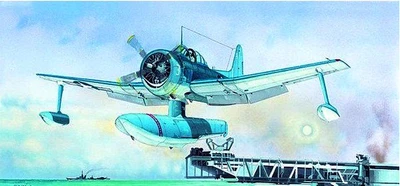 0866  авиация  Curtiss SC - 1 Seahawk (1:72) 8594877008662