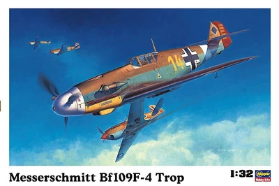 08881  авиация  Messerschmitt Bf109F-4 Trop  (1:32) 4967834088818