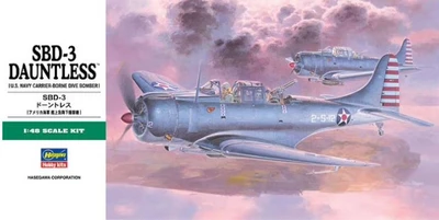 09119  авиация  SBD-3 Dauntless  (1:48) 4967834191198