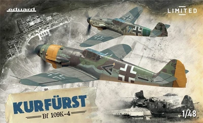11177  авиация  Kurfürst Bf 109K-4  (1:48) 8591437581283