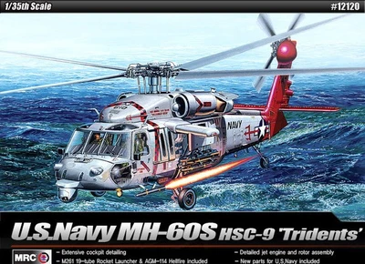12120  авиация  MH-60S HSC-9 "Tridents" (1:35) 8809258928997