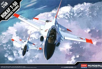 12231  авиация  ROKAF T-50  (1:48) 8809258926924