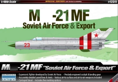 12311  авиация  M&G-21MF Soviet Air Forces & Export  (1:48) 8809258925361