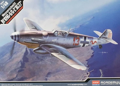12321  авиация  Messerschmitt Bf109G-6/G-2 "JG 27"  (1:48) 2000002093763