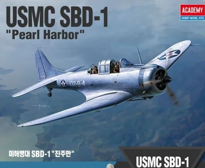 12331  авиация  USMC SBD-1 Dauntless "Pearl Harbor"  (1:48) 8809258920687