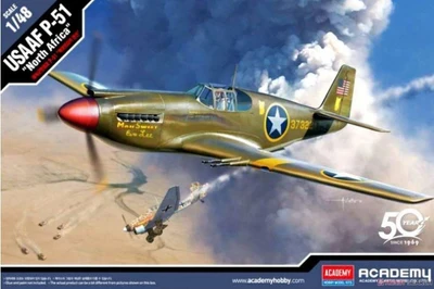 12338  авиация  USAAF P-51 "North Africa"  (1:48) 8809258922698