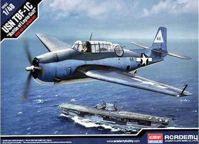 12340  авиация  USN TBF-1C "Battle of Leyte Gulf"  (1:48) 8809258923695