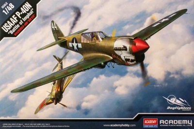 12341  авиация  USAAF P-40N "Battle of Imphal"  (1:48) 8809258923688