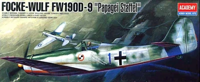 12439  авиация  FOCKE-WULF FW190D-9 "PAPAGEI STAFFEL"  (1:72) 603550016110