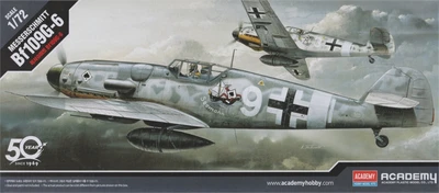12467  авиация  Messerschmitt Bf-109 G6  (1:72) 603550016707