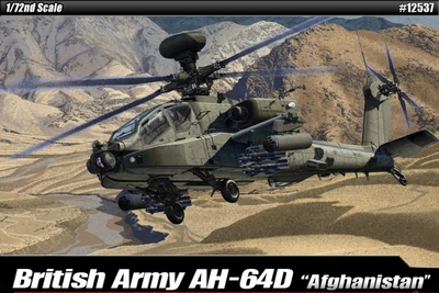 12537  авиация  British Army AH-64D "Afghanistan"  (1:72) 8809258925064