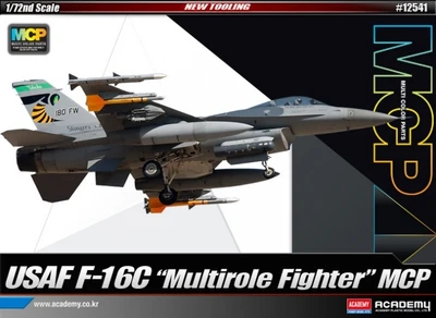12541  авиация  USAF F-16C "Multirole Fighter"  (1:72) 8809258925040