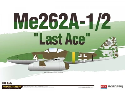 12542  авиация  Me262A-1/2 "Last Ace" Special Edition  (1:72) 8809258925224