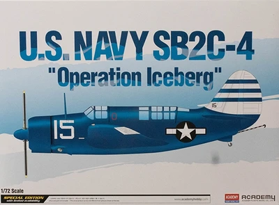 12545  авиация  U.S.Navy SB2C-4 Helldiver "Operation Iceberg"  (1:72) 8809258925255