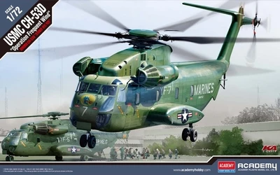 12575  авиация  USMC CH-53D "Operation Frequent Wind"   (1:72) 8809845380214