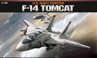 12608  авиация  F-14 Tomcat  (1:144) 603550044342