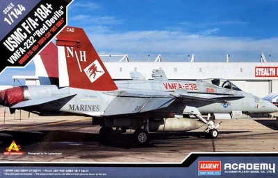 12627  авиация  USMC F/A-18A+ VMFA-232 "Red Devils"  (1:144) 8809845380177