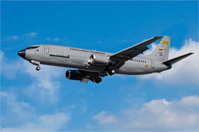 12639  авиация  B-737 "Colombian Air Force"  (1:144) 8809845381662