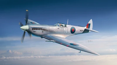 1318  авиация  SPITFIRE Mk.VII (1:72) 8001283013185