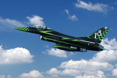 1337  авиация  F-16A "Special colors" (1:72) 2000002113140