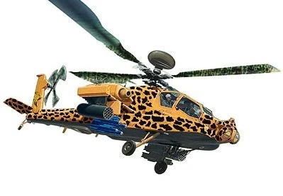 06631  авиация  Easy kit AH-64 Apache  (1:100) 4009803066318
