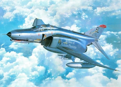 07208 авиация F-4E PHANTOM II (1:48) 2000000132457